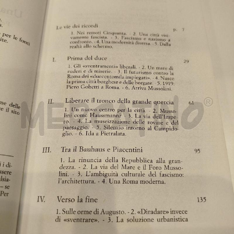 ERNESTO GALLI DELLA LOGGIA UNA CAPITALE PER L'ITALIA  | Mercatino dell'Usato Roma re di roma 4