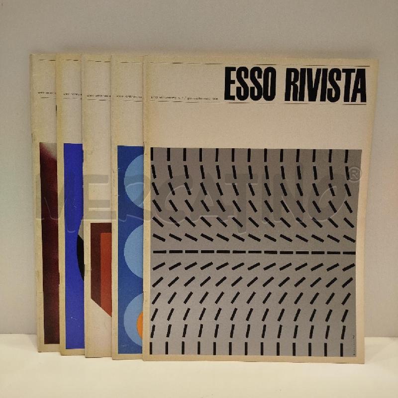 ESSO RIVISTA ANNATA COMPLETA 1969 | Mercatino dell'Usato Roma re di roma 1