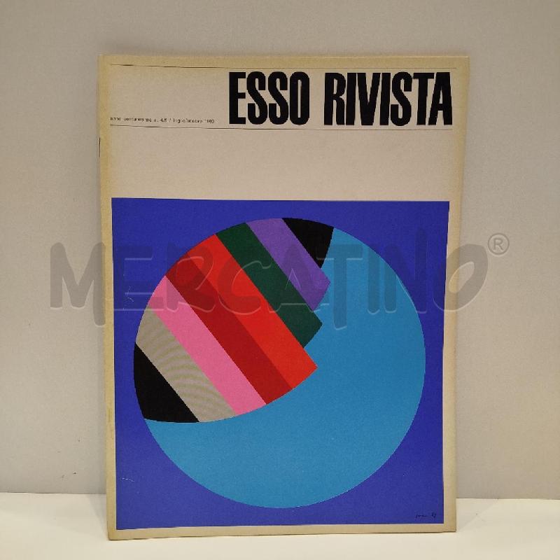 ESSO RIVISTA ANNATA COMPLETA 1969 | Mercatino dell'Usato Roma re di roma 4