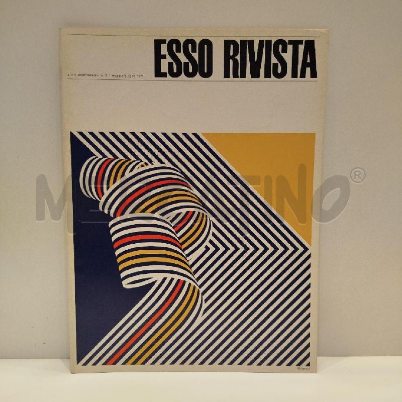 ESSO RIVISTA ANNATA COMPLETA 1971 | Mercatino dell'Usato Roma re di roma 3