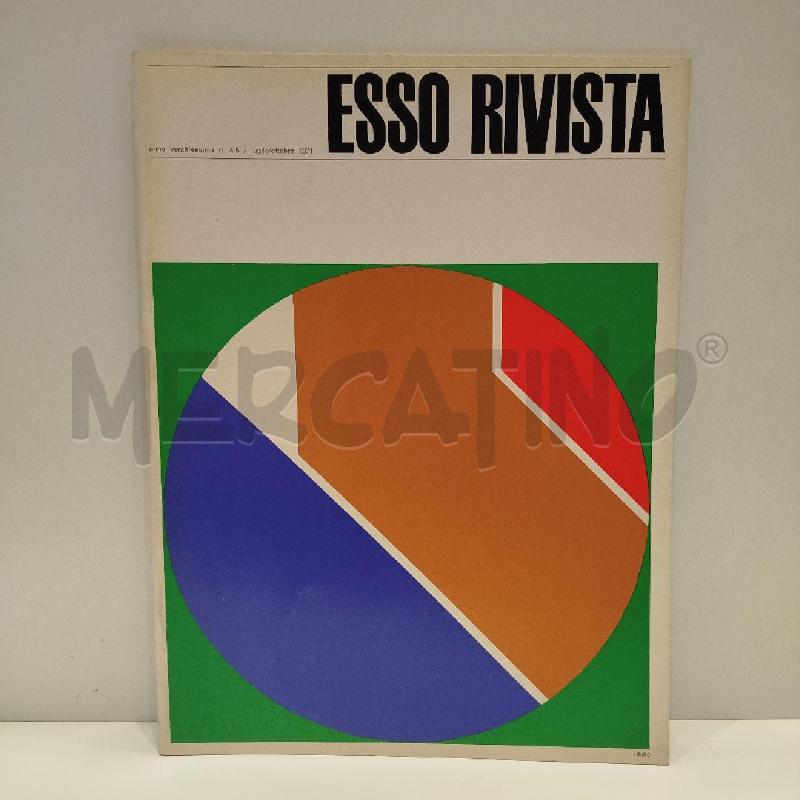 ESSO RIVISTA ANNATA COMPLETA 1971 | Mercatino dell'Usato Roma re di roma 4