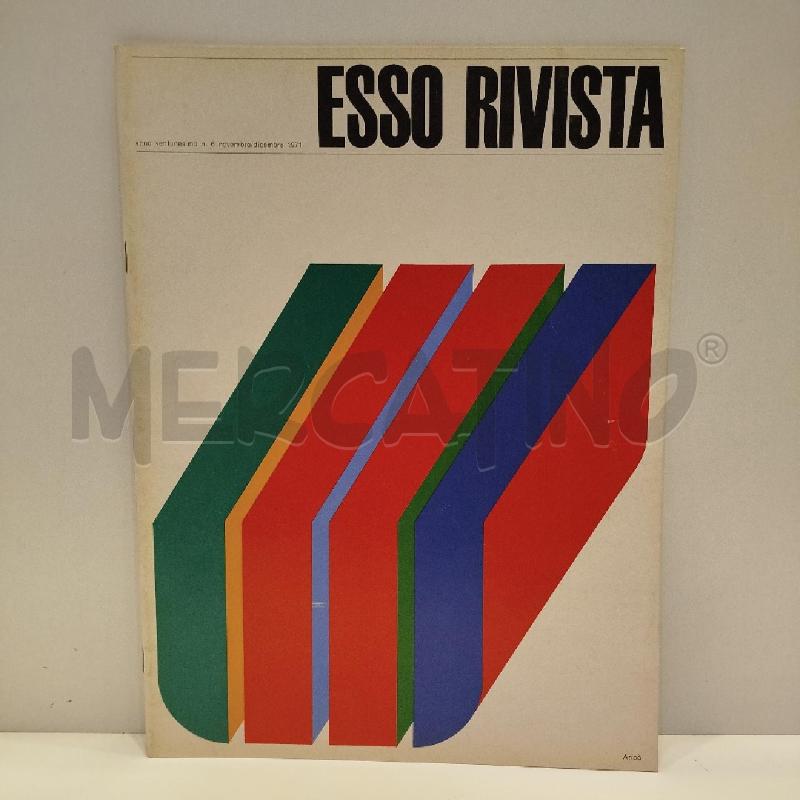 ESSO RIVISTA ANNATA COMPLETA 1971 | Mercatino dell'Usato Roma re di roma 5