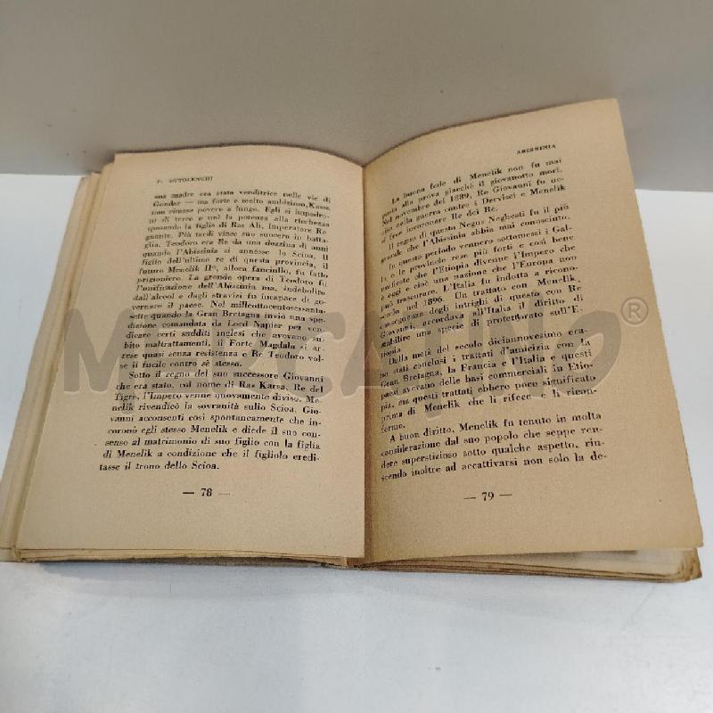 F.OTTOLENGHI ABISSINIA IMPRESSIONI DI VIAGGIO 1936 MEDIOLANUM PRIMA EDIZIONE | Mercatino dell'Usato Roma re di roma 4
