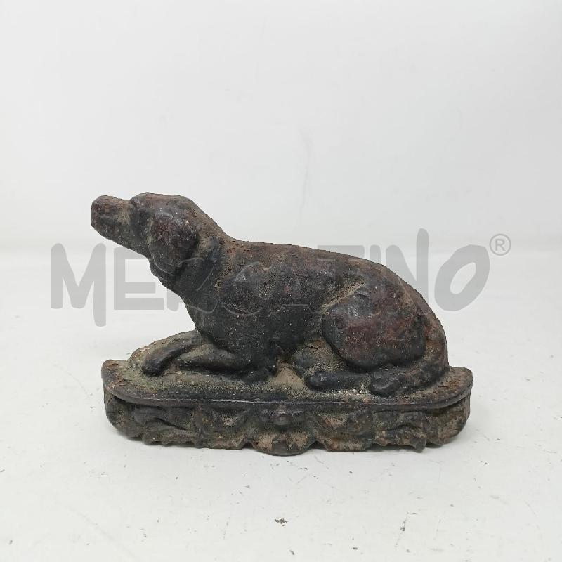 FERMA PORTE METALLO CANE SEDUTO | Mercatino dell'Usato Roma re di roma 1