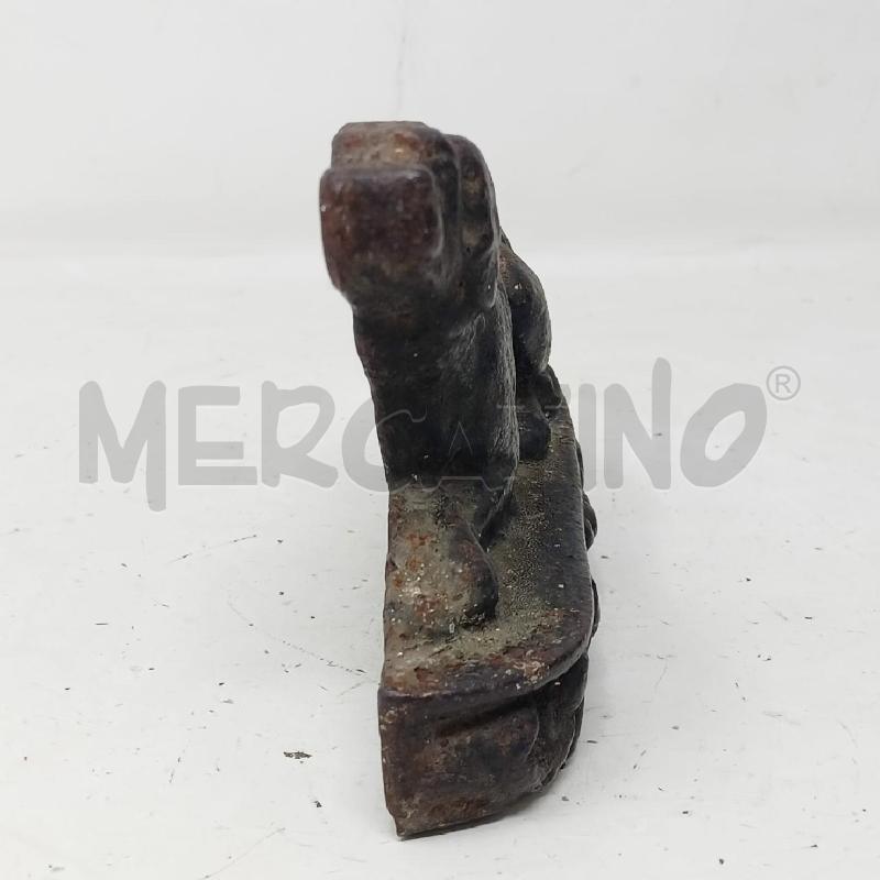 FERMA PORTE METALLO CANE SEDUTO | Mercatino dell'Usato Roma re di roma 5