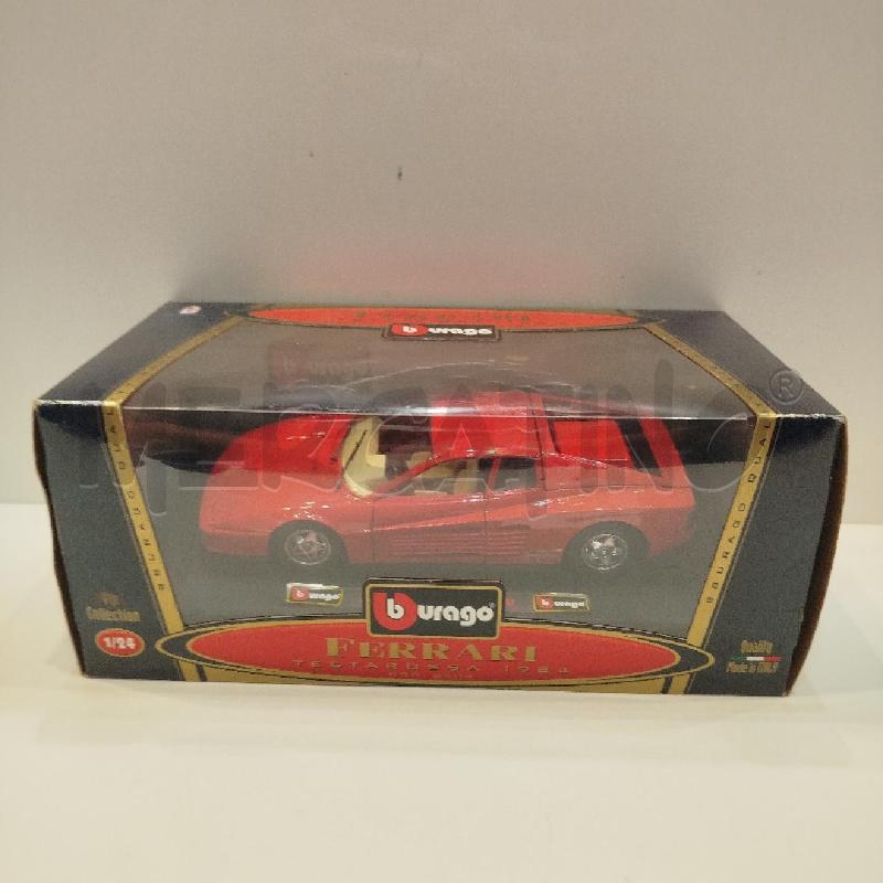 FERRARI TESTAROSSA 1984 BBURAGO 1/24 VIP COLLECTION | Mercatino dell'Usato Roma re di roma 1