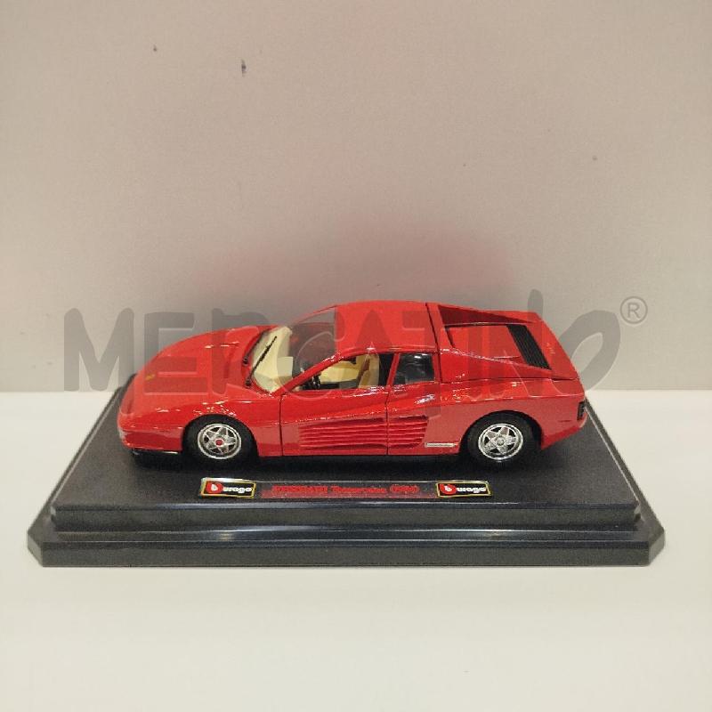 FERRARI TESTAROSSA 1984 BBURAGO 1/24 VIP COLLECTION | Mercatino dell'Usato Roma re di roma 2