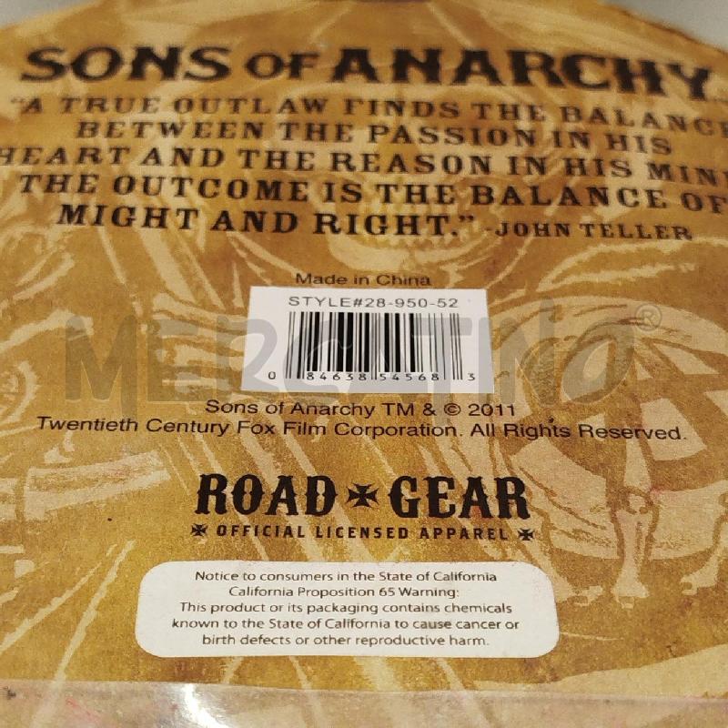 FIBBIA PER CINTURA SONS OF ANARCHY UFFICIALE NUOVA SIGILLATA | Mercatino dell'Usato Roma re di roma 5