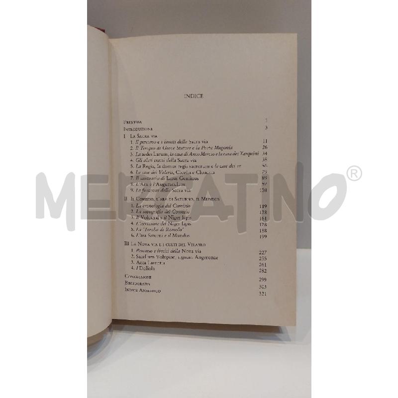 FILIPPO COARELLI IL FORO ROMANO IL PERIODO ARCAICO 1983 EDIZIONI QUASAR | Mercatino dell'Usato Roma re di roma 3