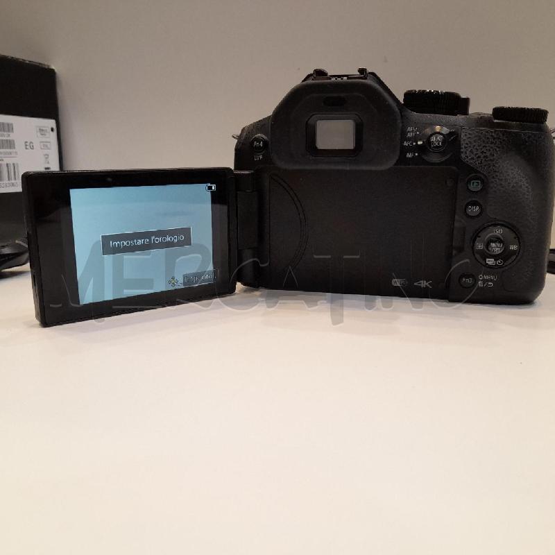 FOTOCAMERA PANASONIC LUMIX DMC-FZ300 CON SCATOLA E ACCESSORITEST OK  | Mercatino dell'Usato Roma re di roma 4