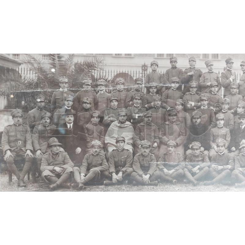 FOTOGRAFIA D'EPOCA SOLDATI IN POSA 48X38 CM INCORNICIATA | Mercatino dell'Usato Roma re di roma 5