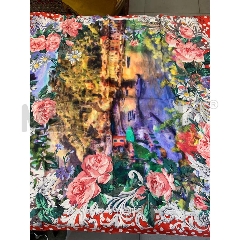FOULARD DOLCE E GABBANA  PORTOFINO ROSSO | Mercatino dell'Usato Roma re di roma 3