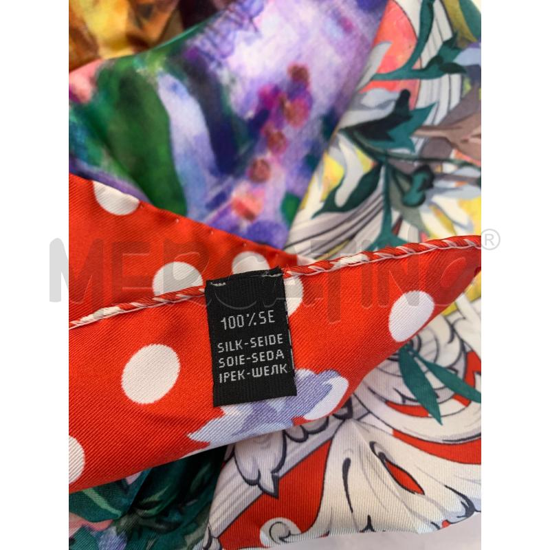 FOULARD DOLCE E GABBANA  PORTOFINO ROSSO | Mercatino dell'Usato Roma re di roma 5