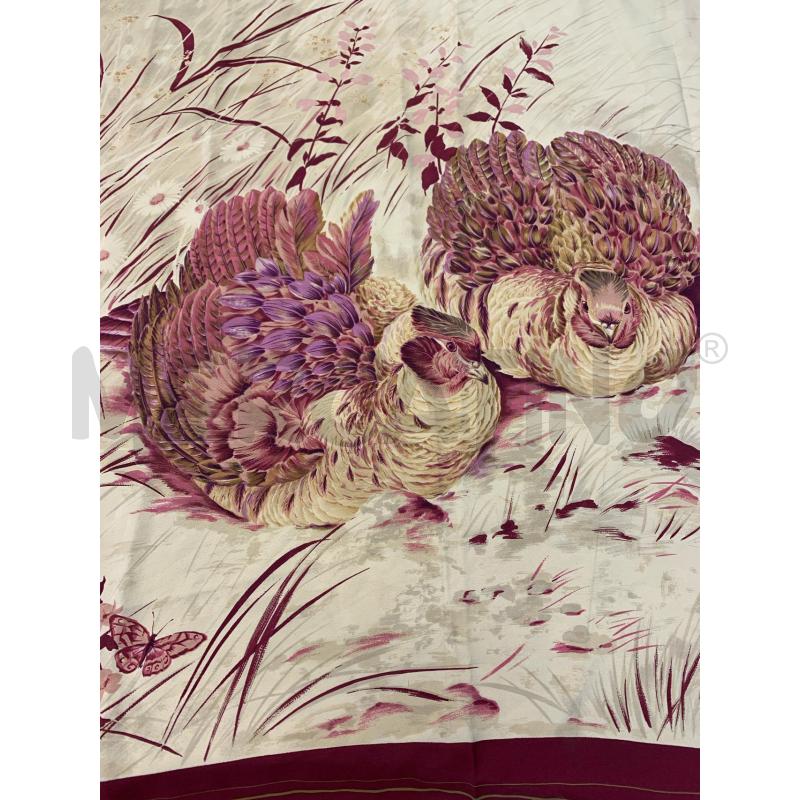 FOULARD SALVATORE FERRAGAMO STAMPA VOLATILI | Mercatino dell'Usato Roma re di roma 2