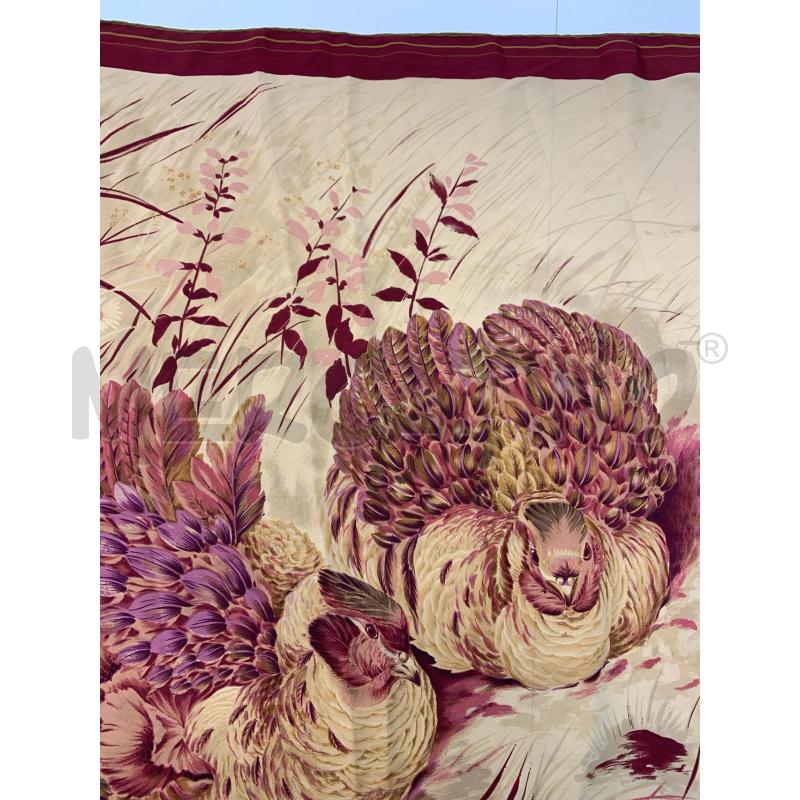 FOULARD SALVATORE FERRAGAMO STAMPA VOLATILI | Mercatino dell'Usato Roma re di roma 5