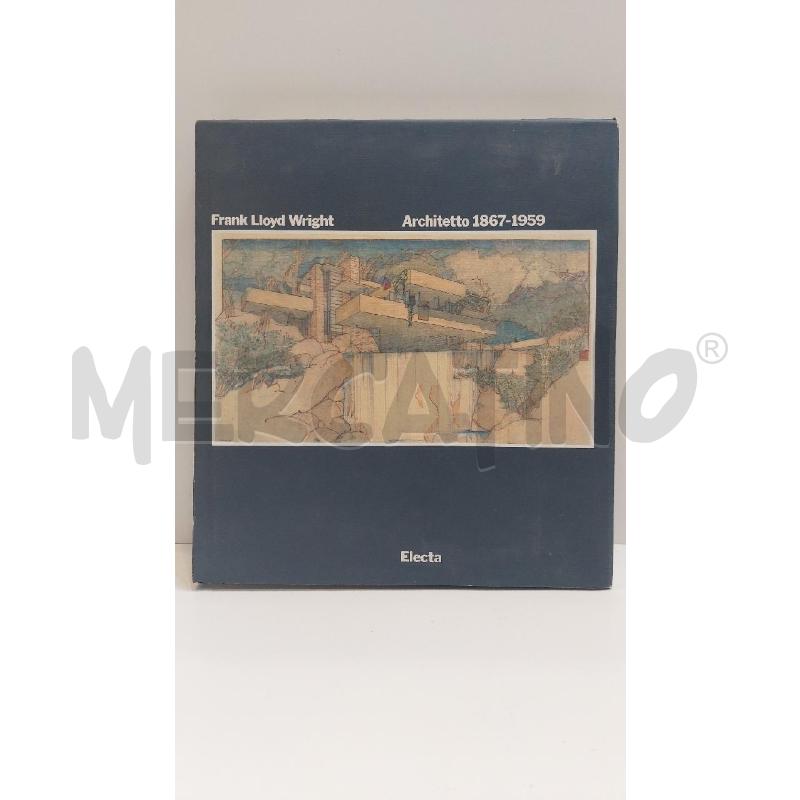 FRANK LLOYD WRIGHT ARCHITETTO 1867 1959 ELECTA 1994  | Mercatino dell'Usato Roma re di roma 1