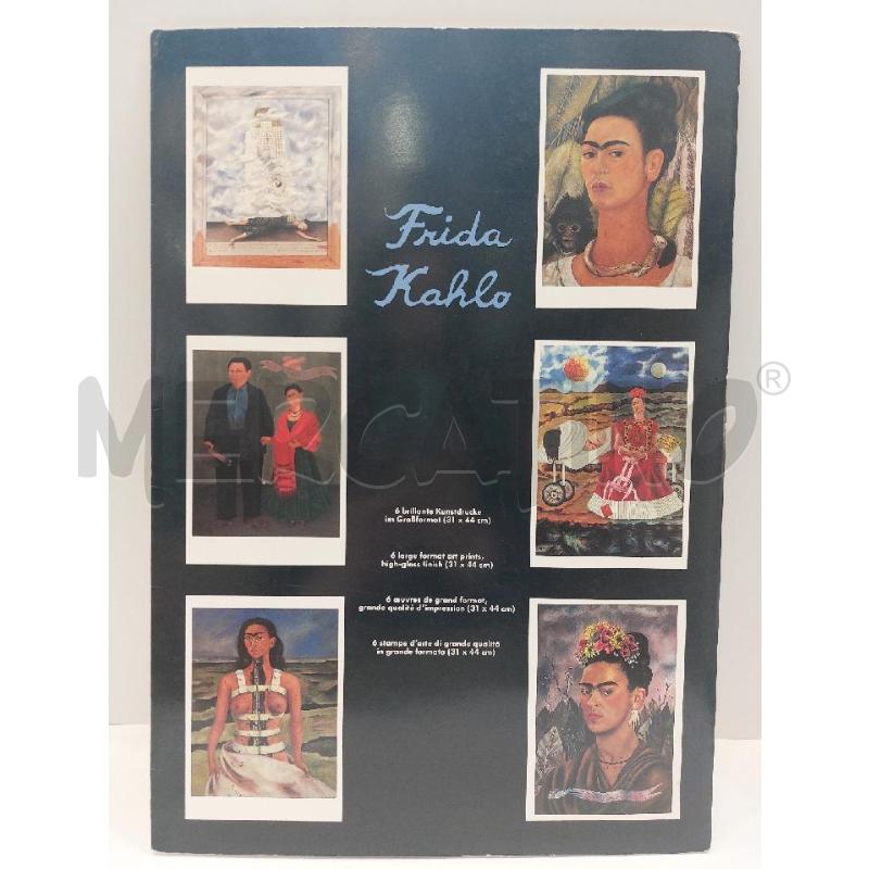 FRIDA KAHLO POSTERBOOK  | Mercatino dell'Usato Roma re di roma 2