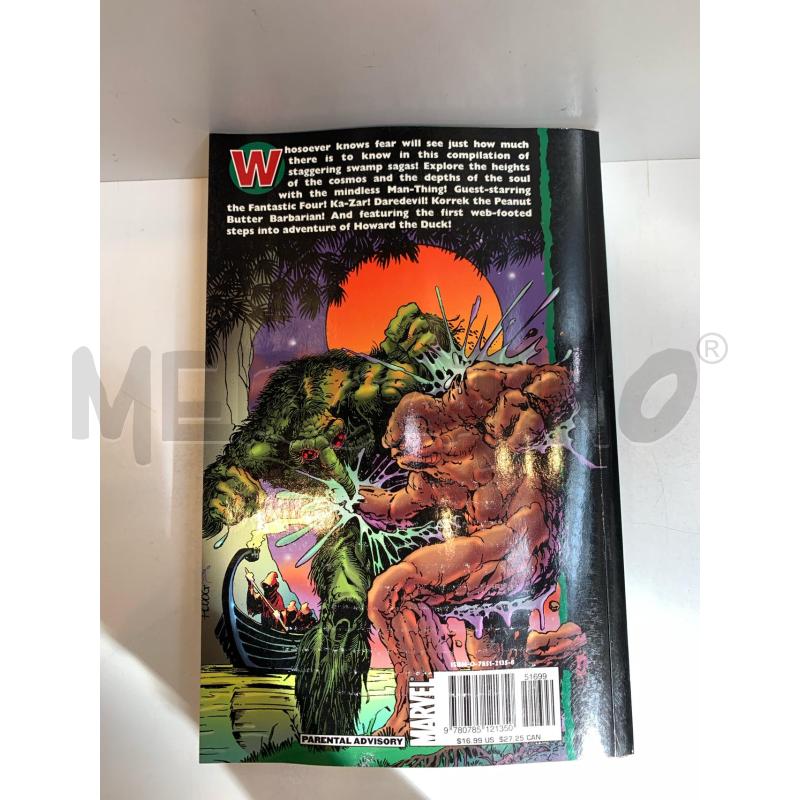 FUMETTO ESSENTIAL MAN-THING VOLUME 1 MARVEL COMICS 2006 | Mercatino dell'Usato Roma re di roma 3