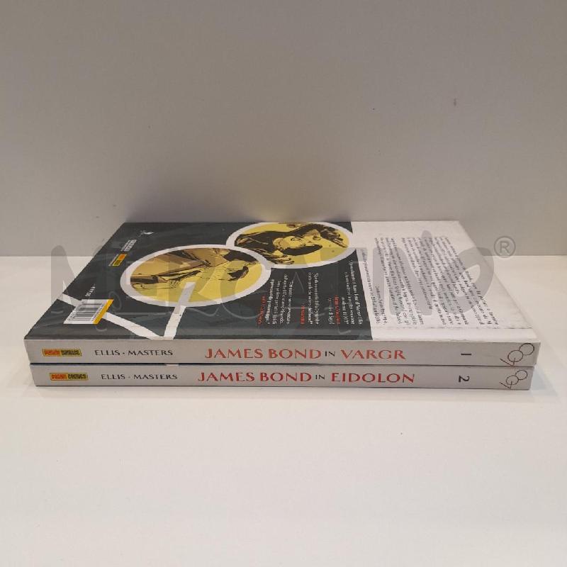 FUMETTO JAMES BOND 007 SERIE COMPLETA 2 VOLUMI EIDOLON+VARGR PANINI DYNAMITE WARREN ELLIS | Mercatino dell'Usato Roma re di roma 2