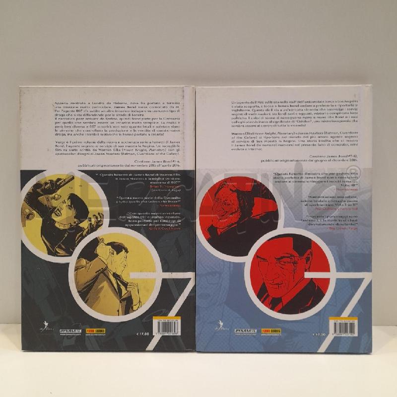 FUMETTO JAMES BOND 007 SERIE COMPLETA 2 VOLUMI EIDOLON+VARGR PANINI DYNAMITE WARREN ELLIS | Mercatino dell'Usato Roma re di roma 3