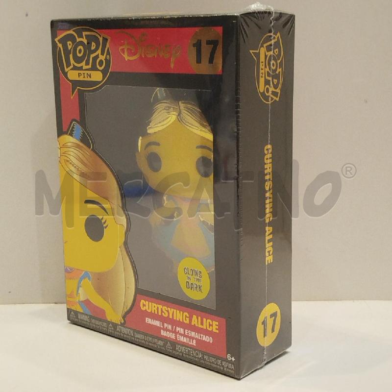 FUNKO POP PIN DISNEY 17 CURTSYING ALICE  | Mercatino dell'Usato Roma re di roma 3