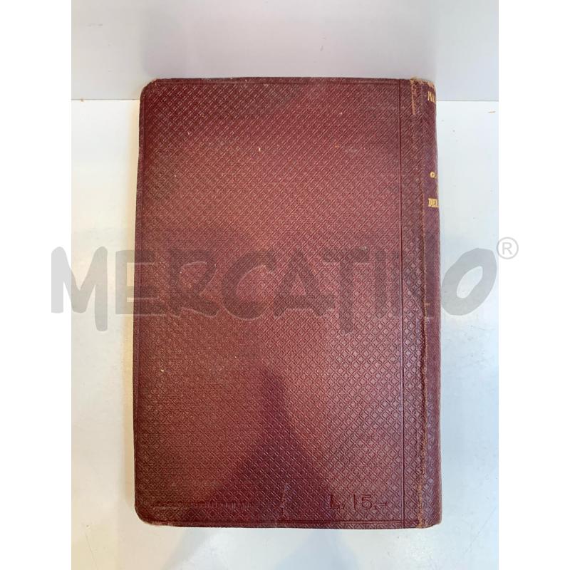 G.COLOMBO MANUALE DELL'INGEGNERE 1920 HOEPLI | Mercatino dell'Usato Roma re di roma 3