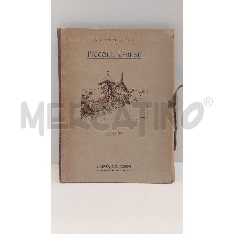 GAETANO VINACCIA PICCOLE CHIESE 50 TAVOLE  | Mercatino dell'Usato Roma re di roma 1