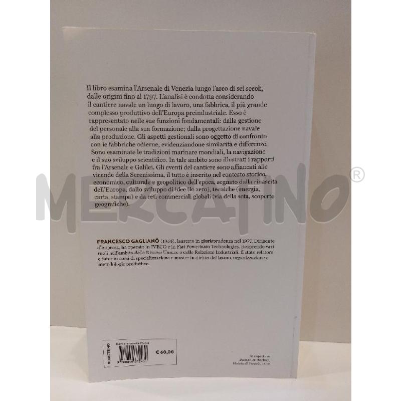 GAGLIANÒ L ARSENALE DI VENEZIA  | Mercatino dell'Usato Roma re di roma 3
