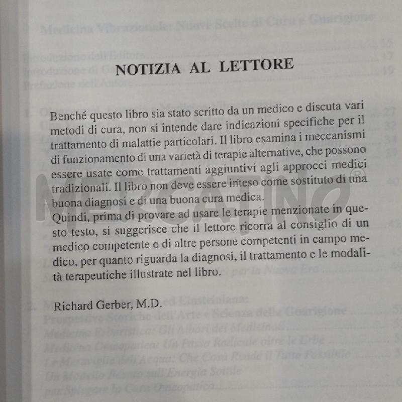 GERBER MEDICINA VIBRAZIONALE | Mercatino dell'Usato Roma re di roma 5