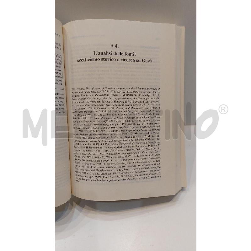 GERD THEISSEN ANNETTE MERZ IL GESÙ STORICO UN MANUALE 2003 QUERINIANA | Mercatino dell'Usato Roma re di roma 4