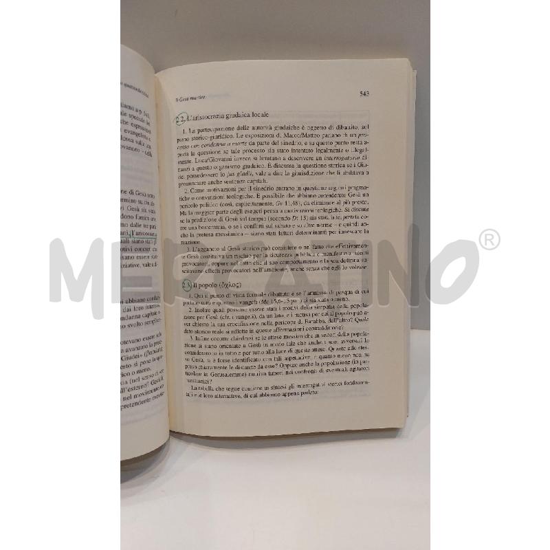 GERD THEISSEN ANNETTE MERZ IL GESÙ STORICO UN MANUALE 2003 QUERINIANA | Mercatino dell'Usato Roma re di roma 5
