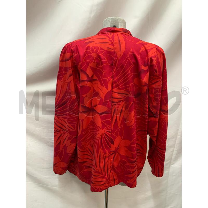 GIACCA ATELIER SORELLE FONTANA ROSSO STAMPA FLOREALE  | Mercatino dell'Usato Roma re di roma 3