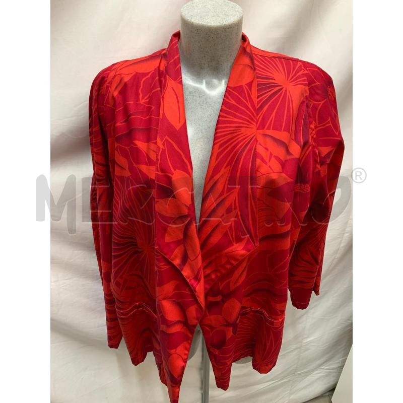 GIACCA ATELIER SORELLE FONTANA ROSSO STAMPA FLOREALE  | Mercatino dell'Usato Roma re di roma 4