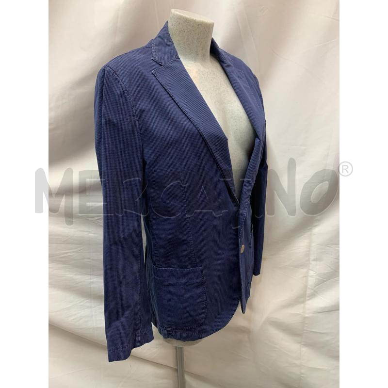 GIACCA BALLANTYNE BLU QUADRETTI  | Mercatino dell'Usato Roma re di roma 2