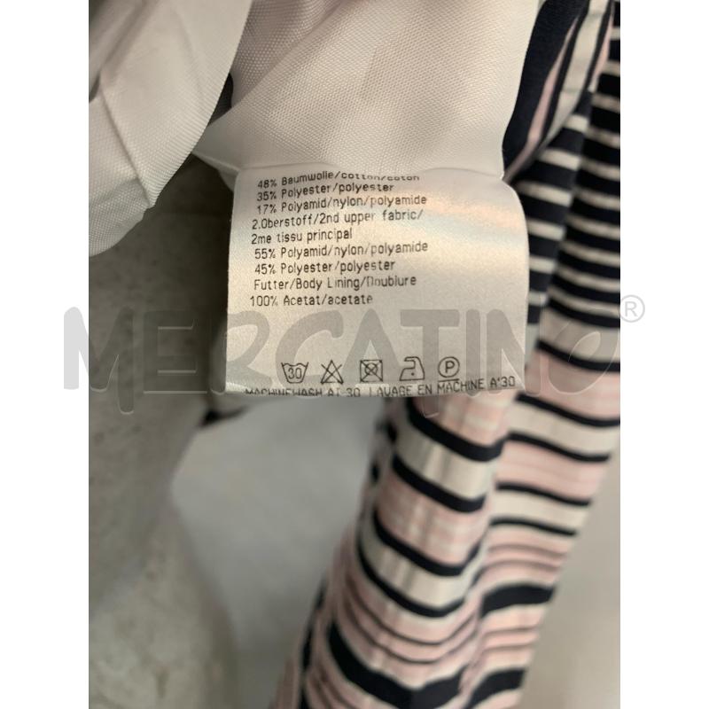GIACCA BASLER BIANCO RIGHE ROS BLUETTE | Mercatino dell'Usato Roma re di roma 5
