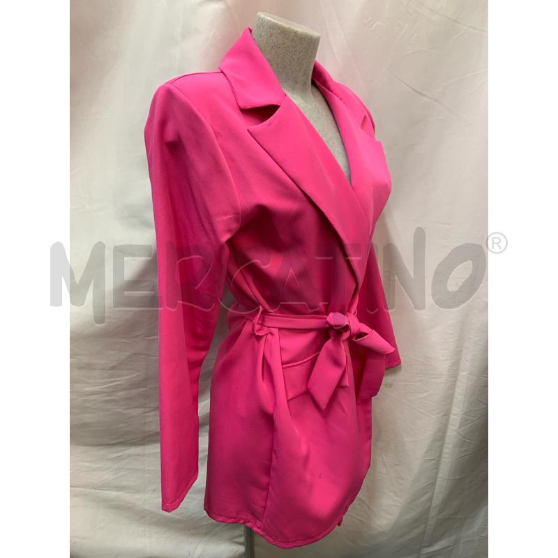 GIACCA DONNA FUCSIA CINTURA IN VITA | Mercatino dell'Usato Roma re di roma 2