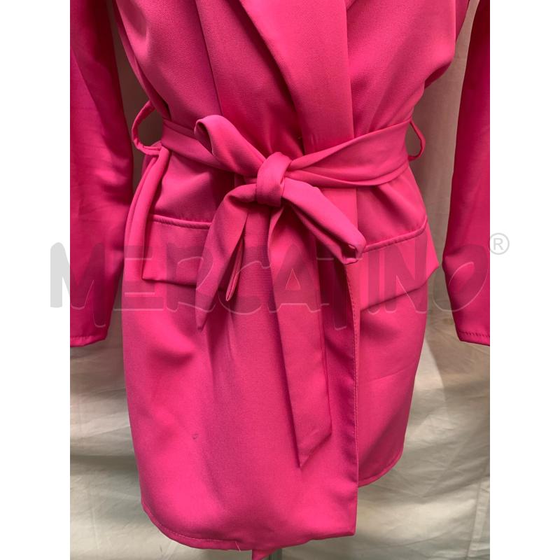 GIACCA DONNA FUCSIA CINTURA IN VITA | Mercatino dell'Usato Roma re di roma 5