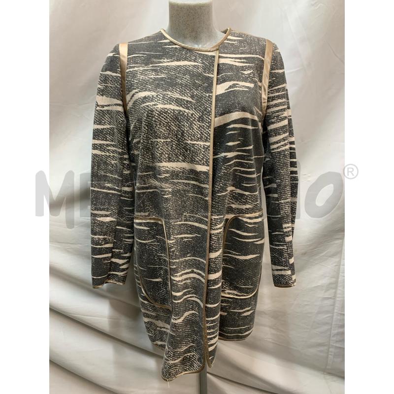 GIACCA DONNA GUSTA BEIGE ANIMALIER  | Mercatino dell'Usato Roma re di roma 1