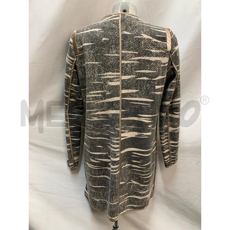 GIACCA DONNA GUSTA BEIGE ANIMALIER  | Mercatino dell'Usato Roma re di roma 3