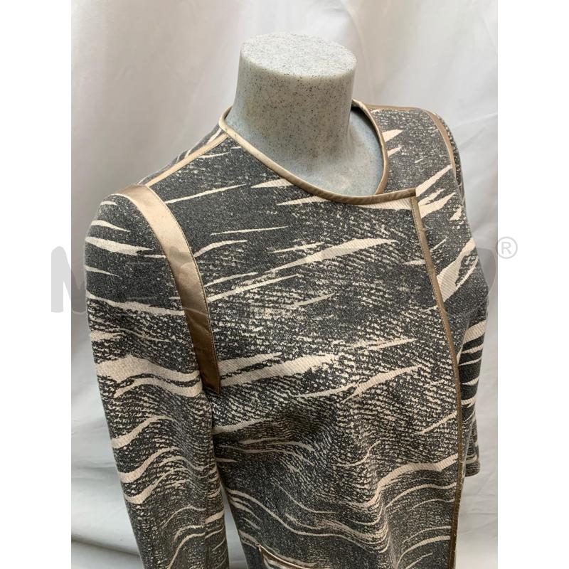 GIACCA DONNA GUSTA BEIGE ANIMALIER  | Mercatino dell'Usato Roma re di roma 4