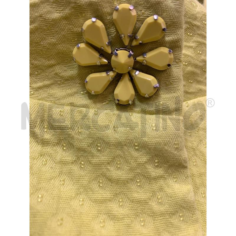 GIACCA DONNA LUISA SPAGNOLI GIALLA BOTTON FIORE | Mercatino dell'Usato Roma re di roma 4