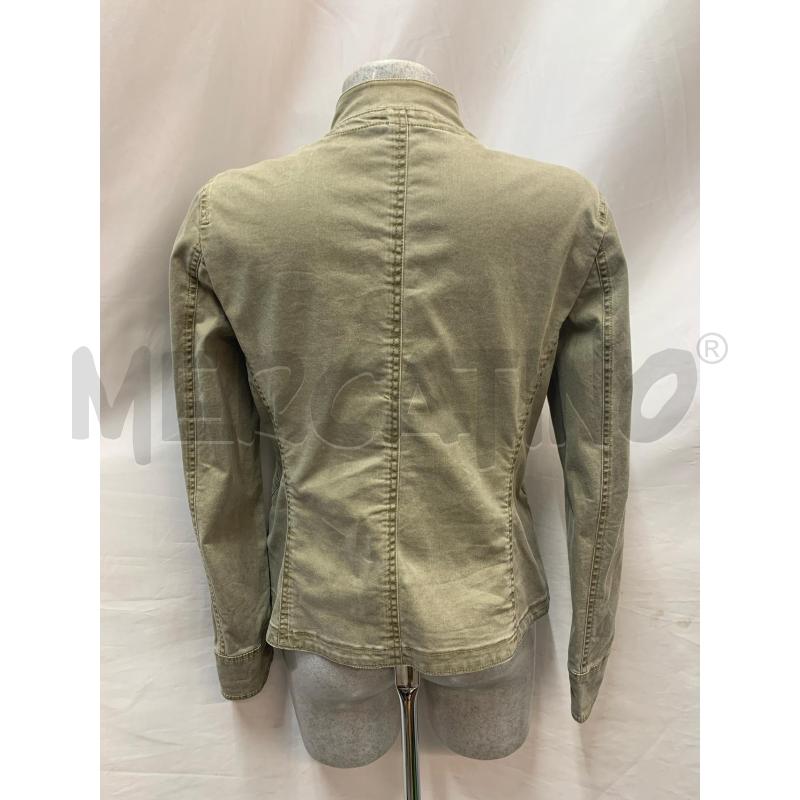 GIACCA DONNA MARELLA JEANS VERDE DEGRADE' BOTTONI BRONZATI | Mercatino dell'Usato Roma re di roma 3