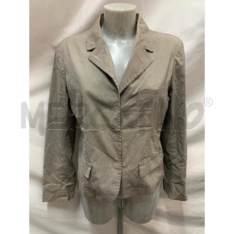 GIACCA DONNA MAXMARA MARRONE MICRO POINTS  | Mercatino dell'Usato Roma re di roma 1