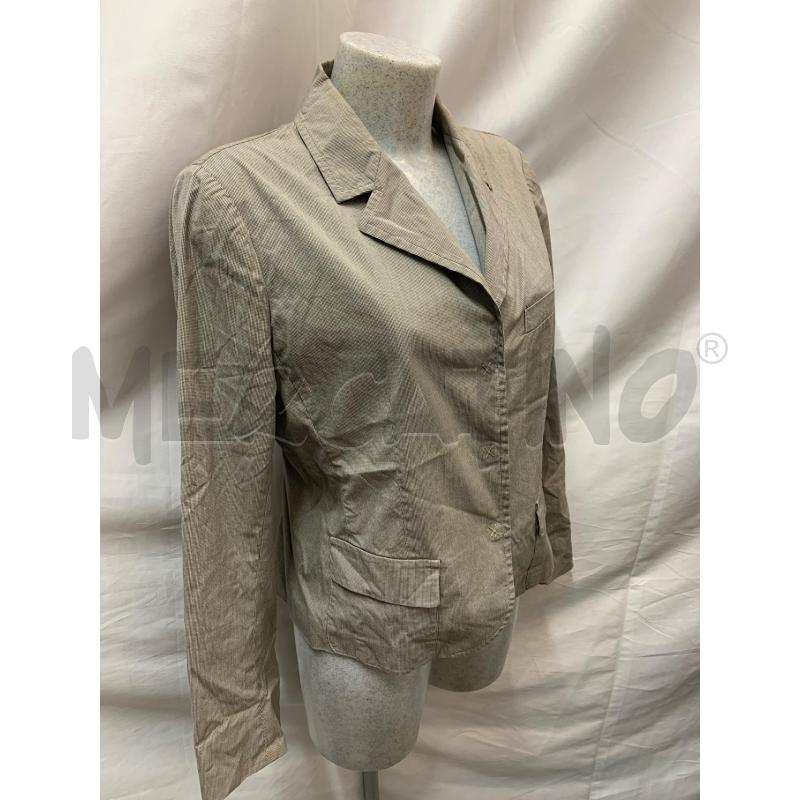 GIACCA DONNA MAXMARA MARRONE MICRO POINTS  | Mercatino dell'Usato Roma re di roma 2