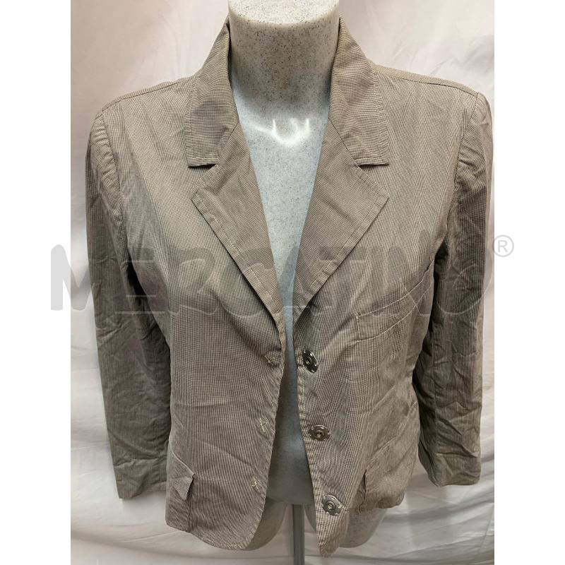 GIACCA DONNA MAXMARA MARRONE MICRO POINTS  | Mercatino dell'Usato Roma re di roma 4