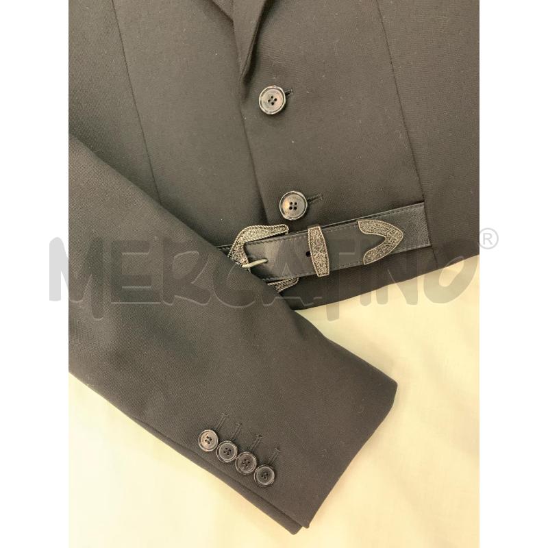 GIACCA DONNA OFF WHITE CROPPED  NERO  | Mercatino dell'Usato Roma re di roma 5