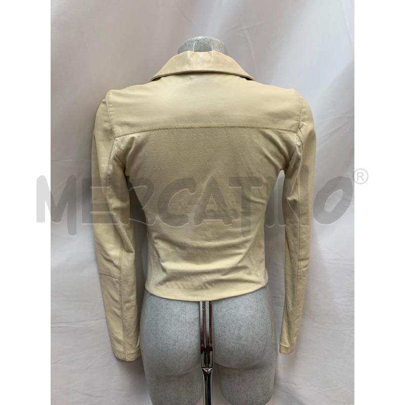 GIACCA DONNA PINKO PELLE/ TESSUTO BEIGE | Mercatino dell'Usato Roma re di roma 3