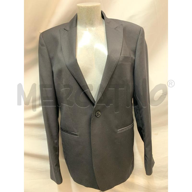 GIACCA RICHMOND X  NERO MICRO GESSATO  | Mercatino dell'Usato Roma re di roma 1
