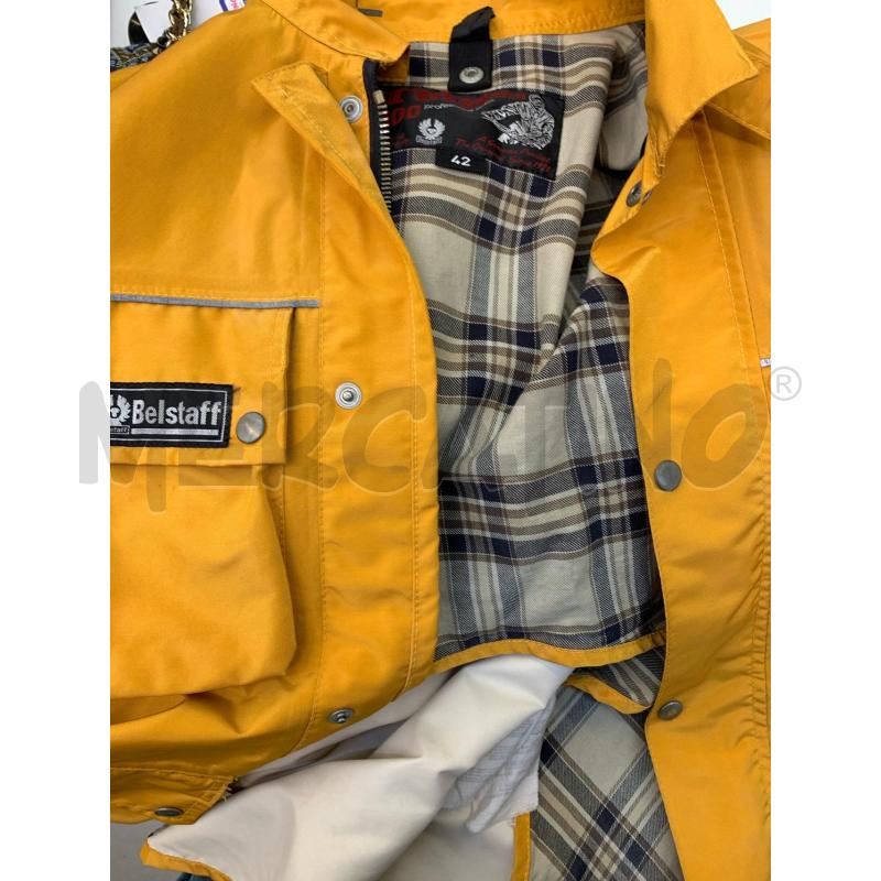 GIACCA UOMO BELSTAFF SENAPE | Mercatino dell'Usato Roma re di roma 5