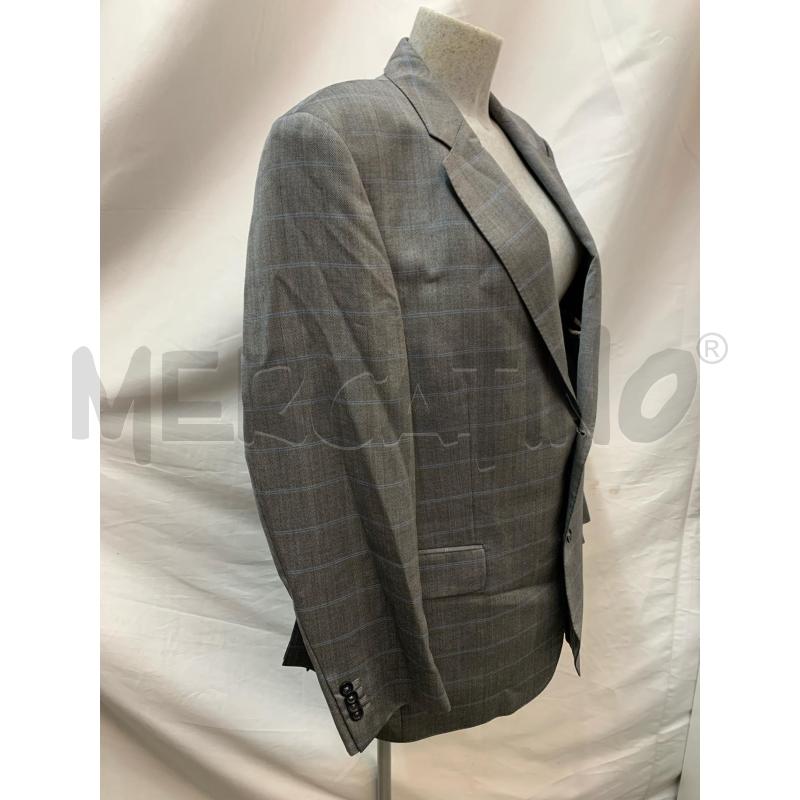 GIACCA UOMO BURBERRY GRIGIA QUADRI | Mercatino dell'Usato Roma re di roma 2